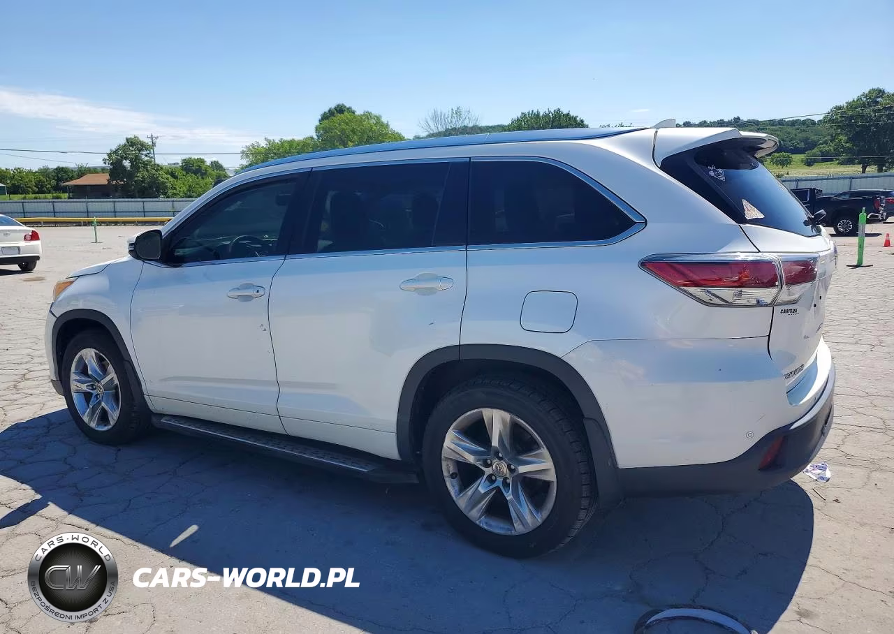 2015 Toyota Highlander Limited VIN:5TDDKRFH5FS155842 - 2