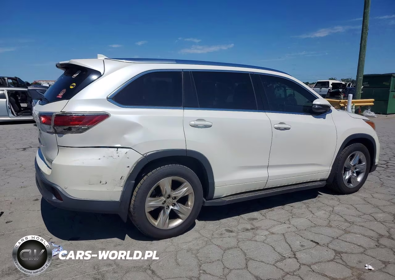 2015 Toyota Highlander Limited VIN:5TDDKRFH5FS155842 - 3