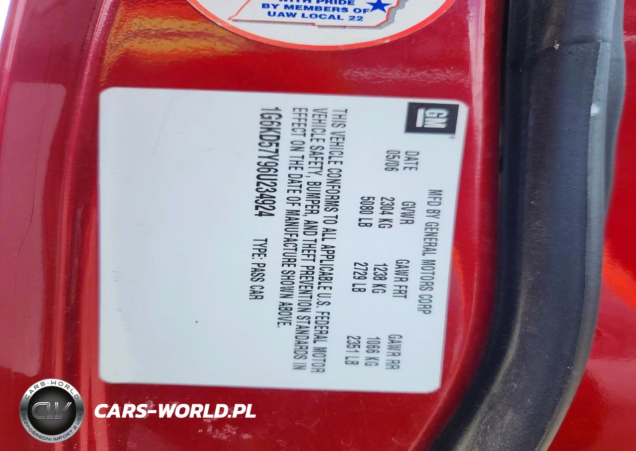 2006 Cadillac Dts VIN:1G6KD57Y96U234924 - 12