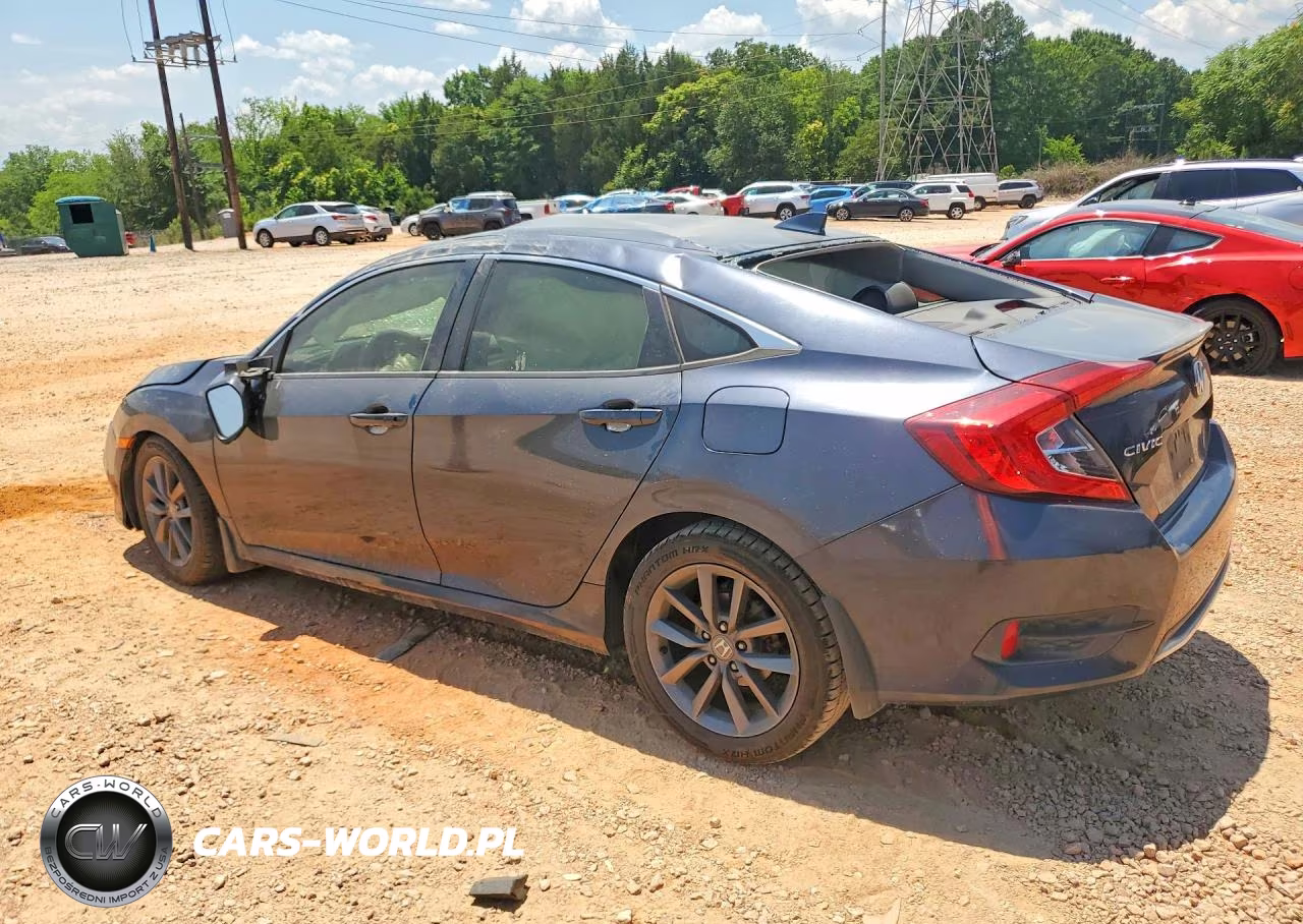 2019 Honda Civic Ex VIN:JHMFC1F36KX000859 - 2