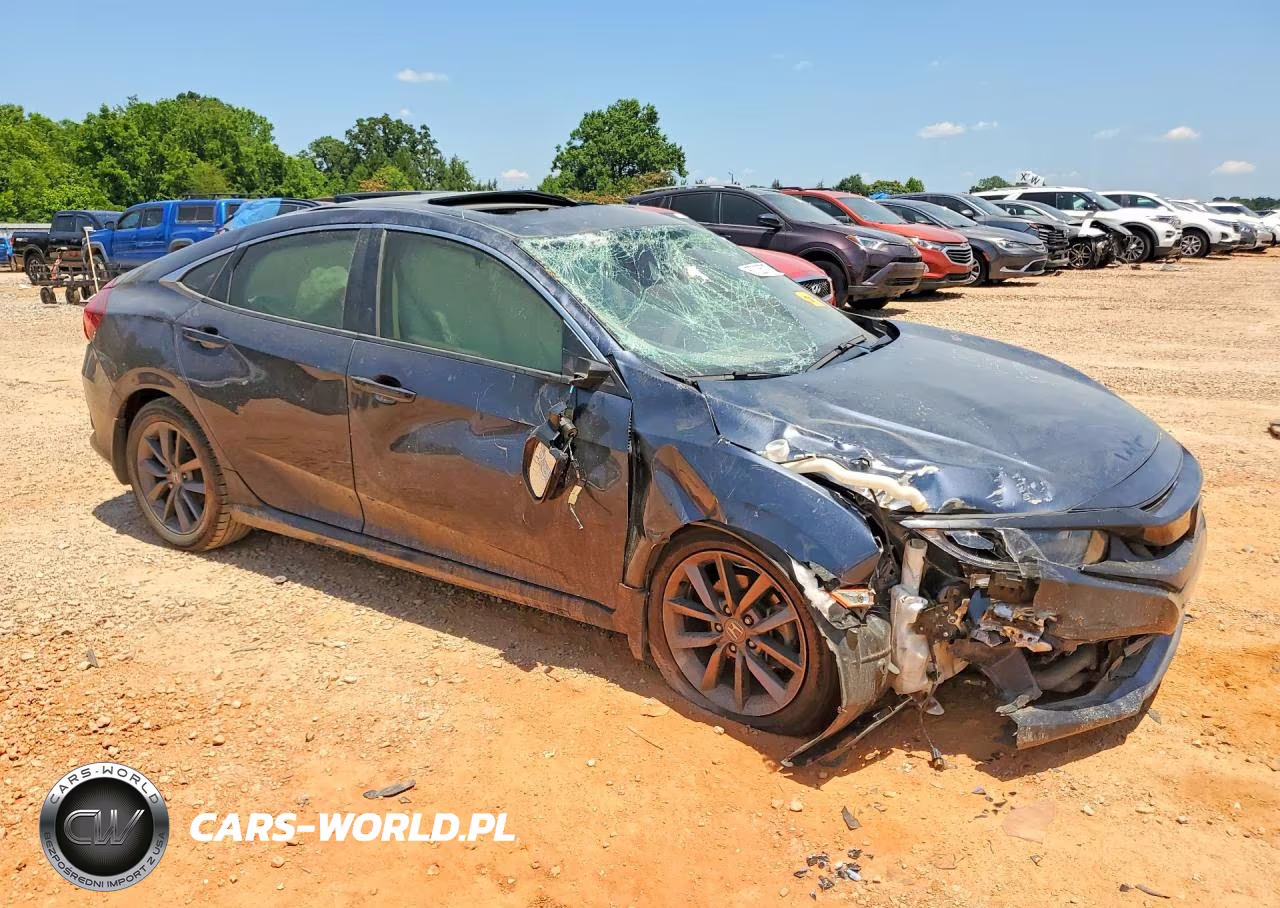 2019 Honda Civic Ex VIN:JHMFC1F36KX000859 - 4