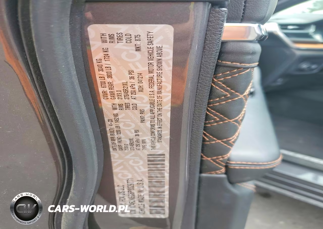 2023 Jeep Grand Cherokee L Summit VIN:1C4RJKEG6P8829771 - 12