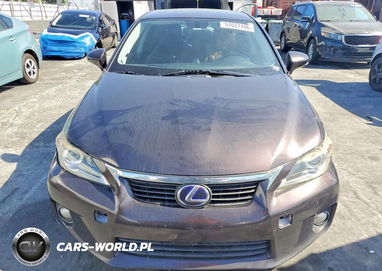 2013 Lexus Ct 200 VIN:JTHKD5BH8D2165414 - 5