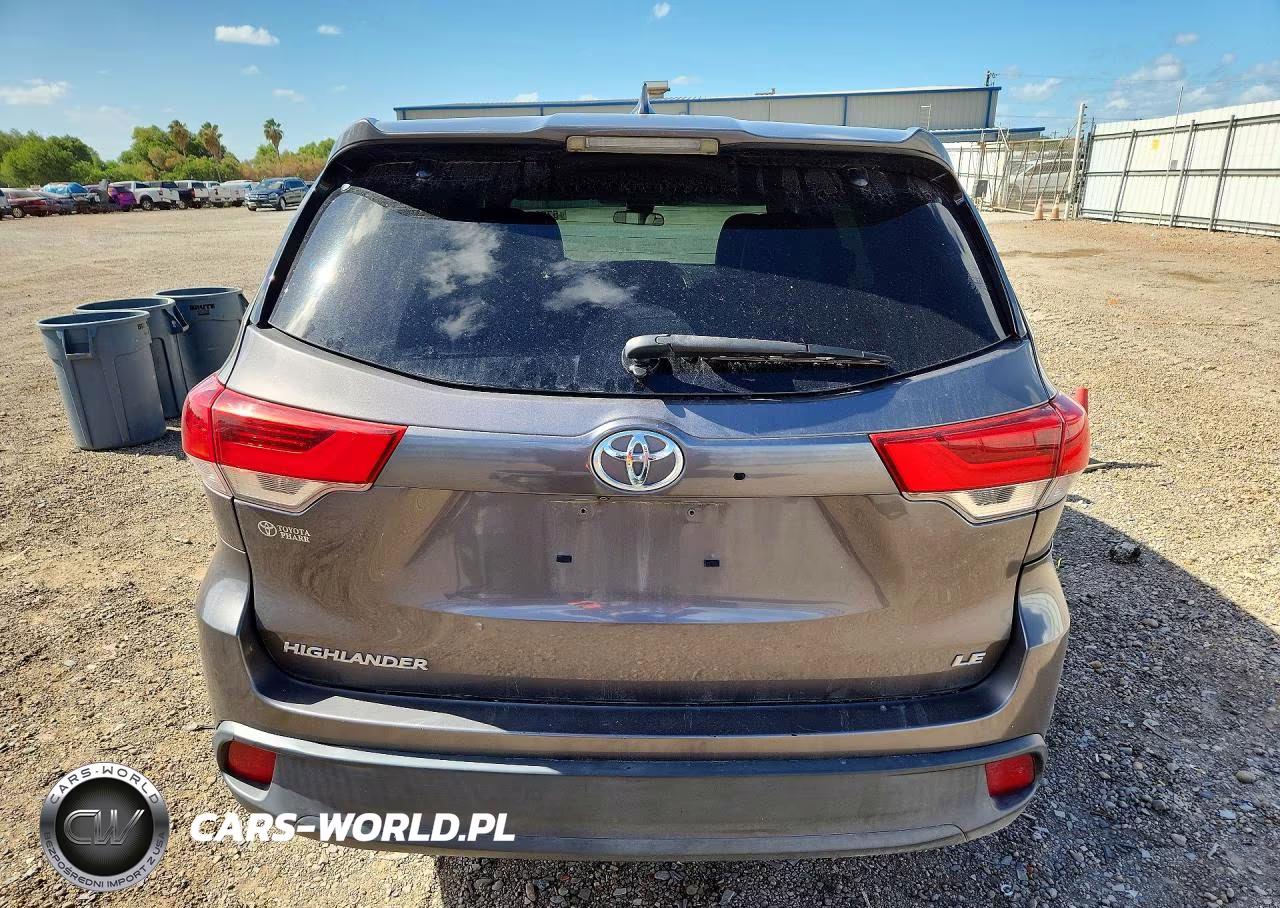 2017 Toyota Highlander Le Plus VIN:5TDZZRFH7HS198101 - 6