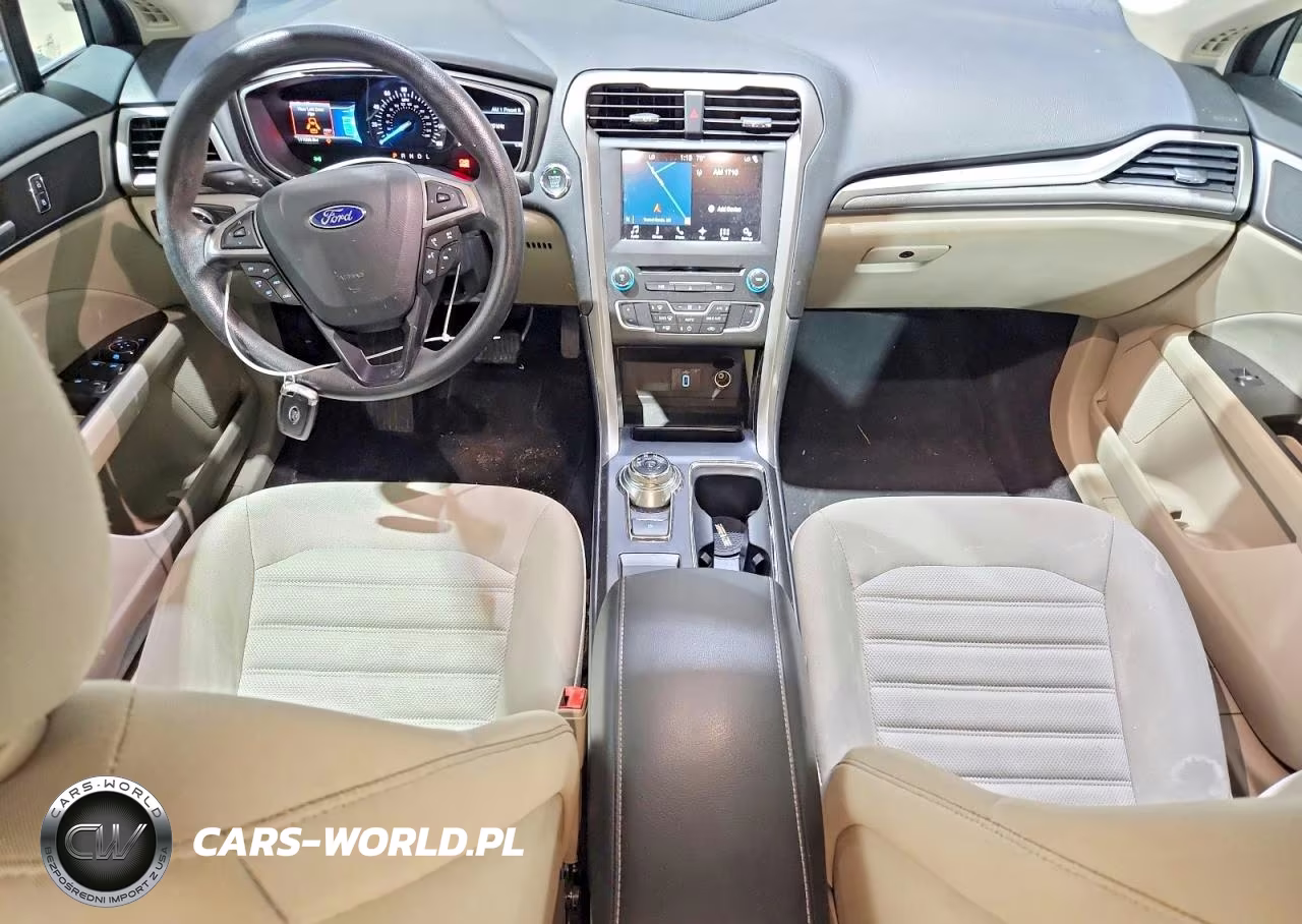 2017 Ford Fusion Se VIN:3FA6P0H70HR358711 - 8