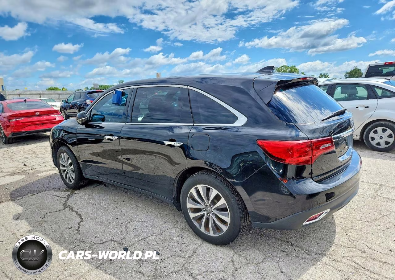 2014 Acura Mdx Technology VIN:5FRYD4H68EB010371 - 2