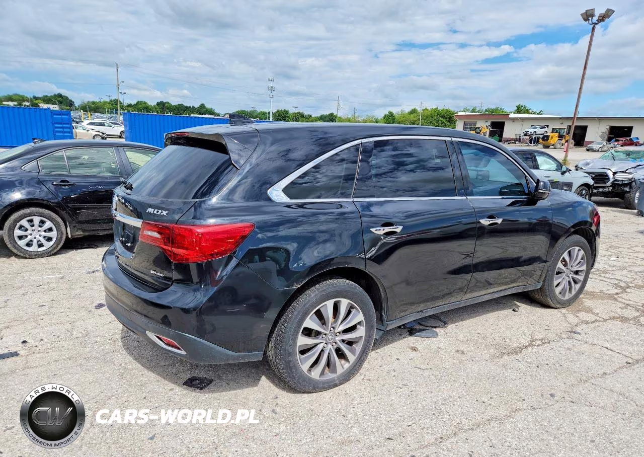 2014 Acura Mdx Technology VIN:5FRYD4H68EB010371 - 3