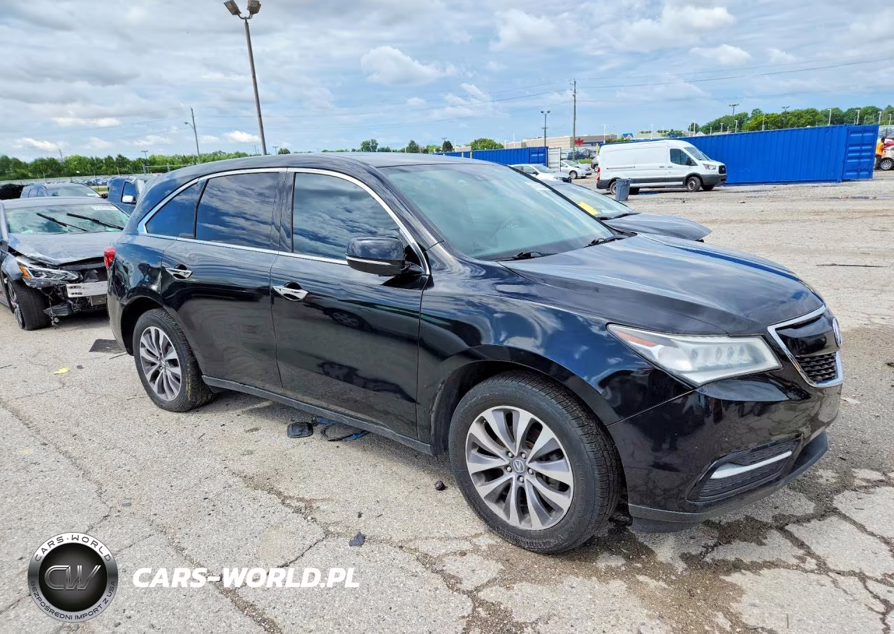 2014 Acura Mdx Technology VIN:5FRYD4H68EB010371 - 4
