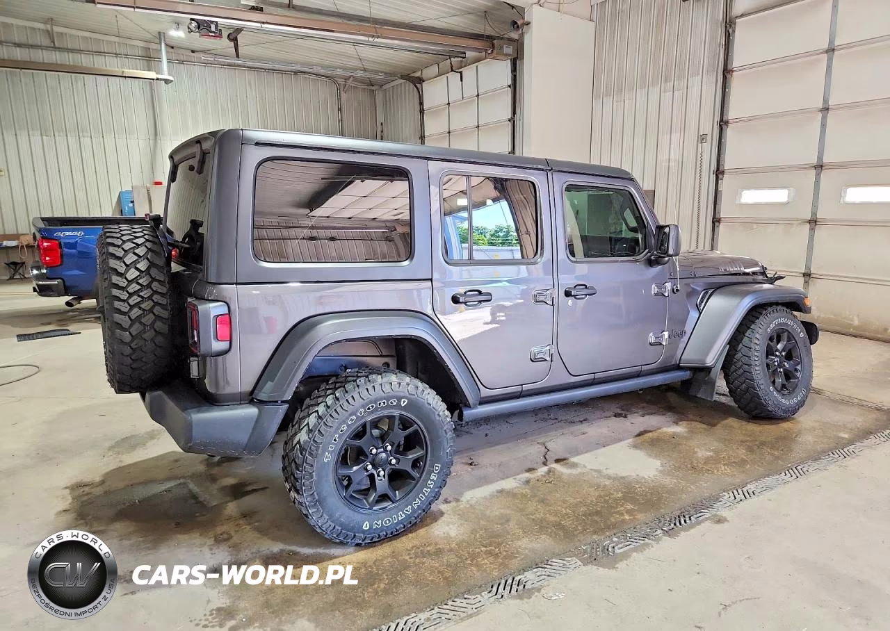 2020 Jeep Wrangler Unlimited Sport VIN:1C4HJXDG1LW287317 - 3