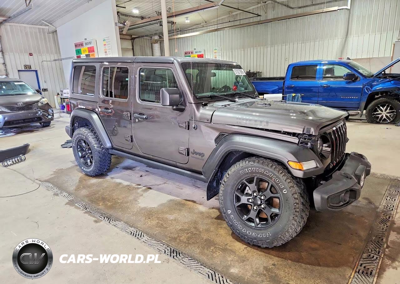 2020 Jeep Wrangler Unlimited Sport VIN:1C4HJXDG1LW287317 - 4