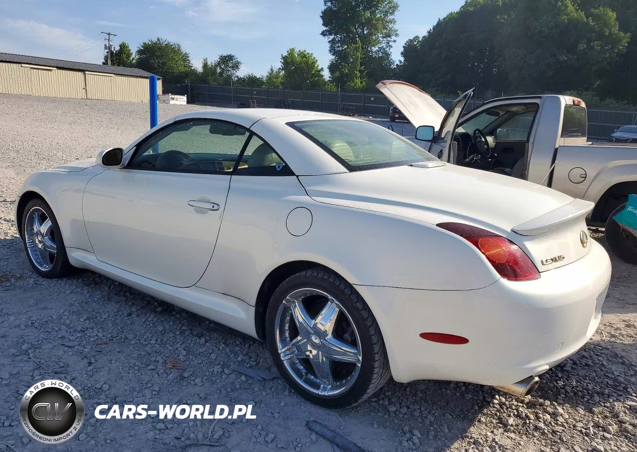 2002 Lexus Sc 430 VIN:JTHFN48Y120019087 - 2