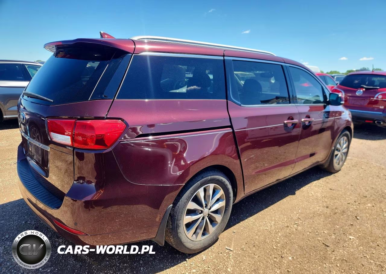 2016 Kia Sedona Sx VIN:KNDMC5C14G6186725 - 3