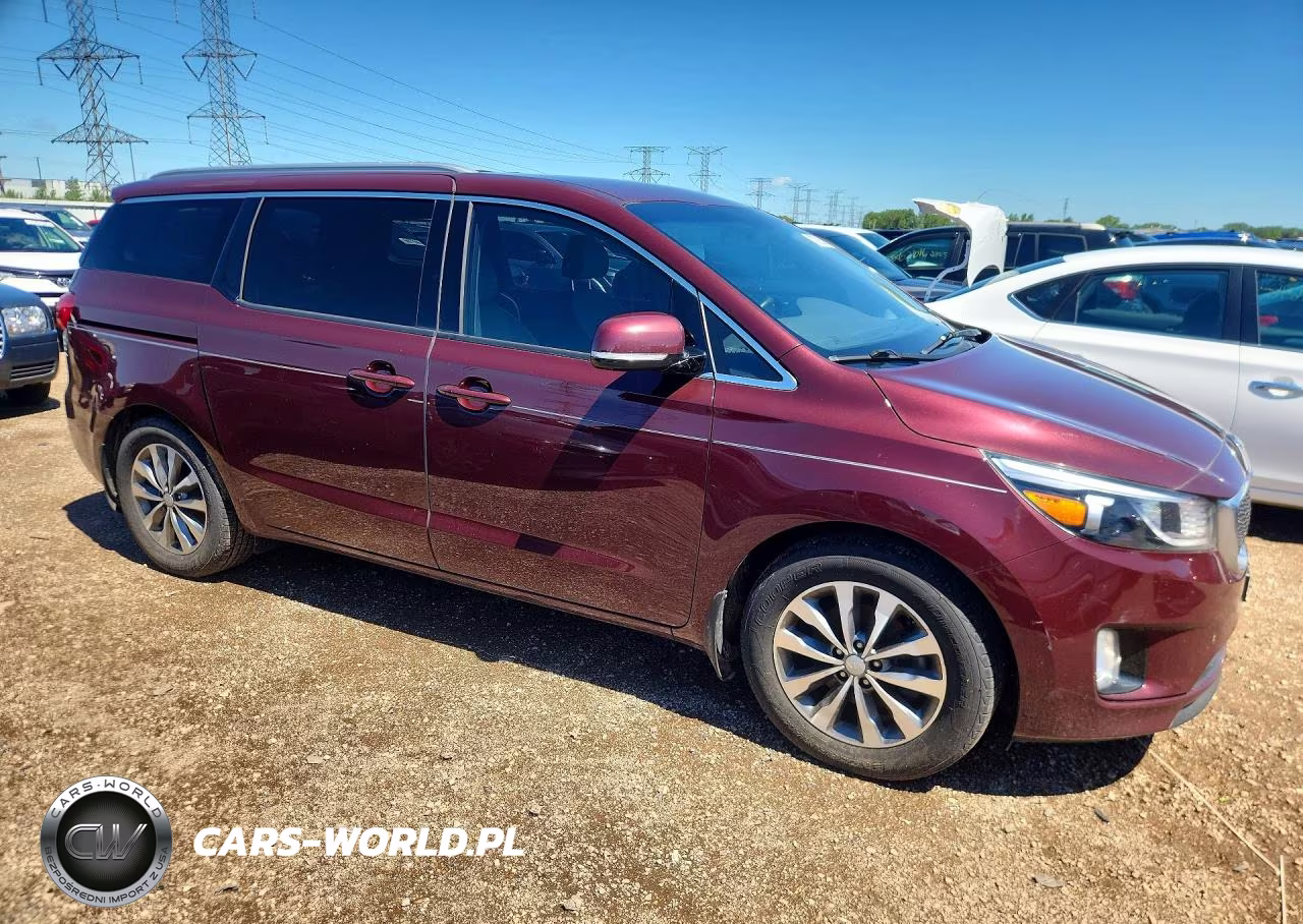 2016 Kia Sedona Sx VIN:KNDMC5C14G6186725 - 4