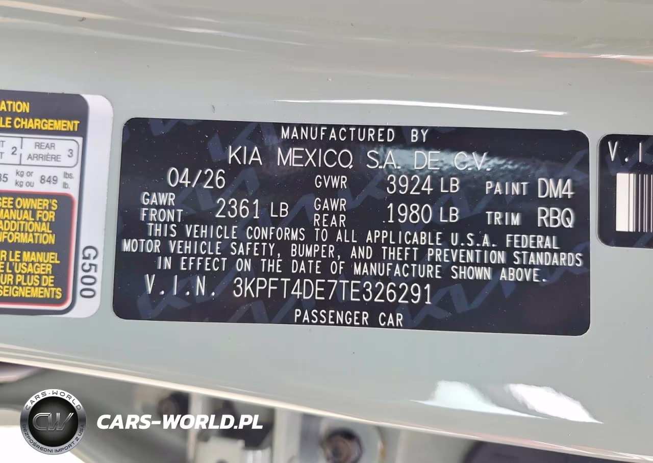 2026 Kia K4 Lxs VIN:3KPFT4DE7TE326291 - 12