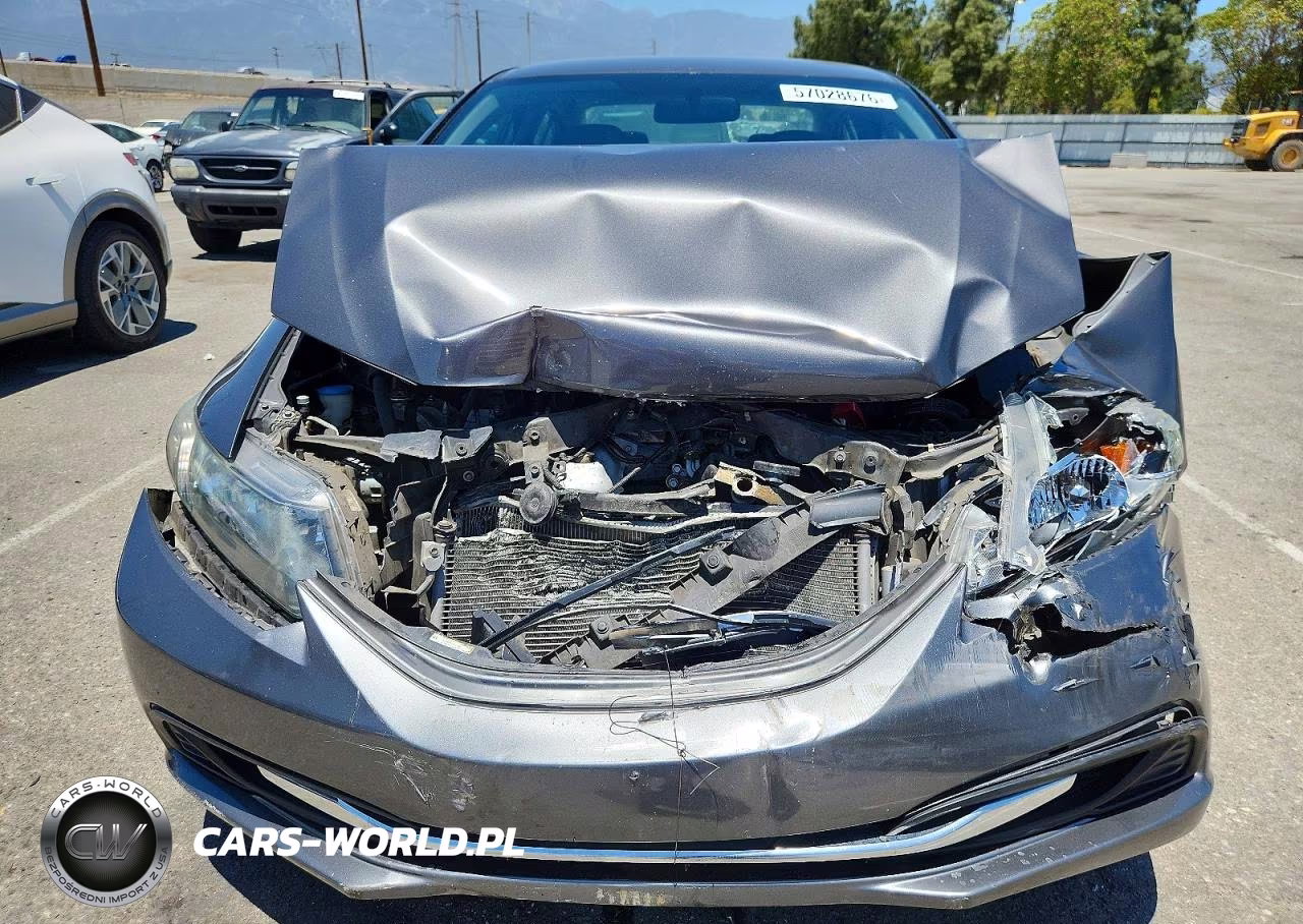 2013 Honda Civic Lx VIN:2HGFB2F51DH501694 - 11