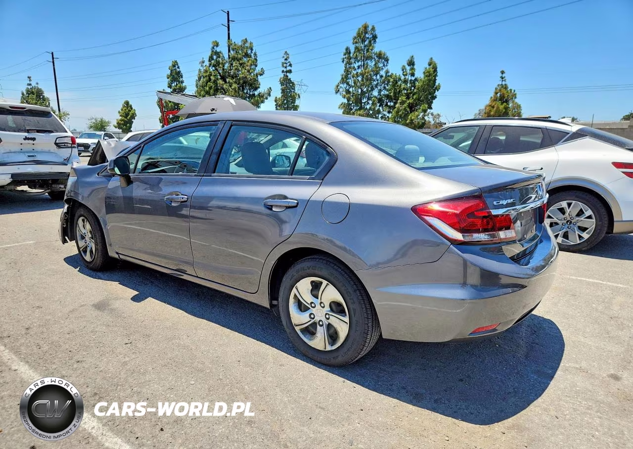 2013 Honda Civic Lx VIN:2HGFB2F51DH501694 - 2