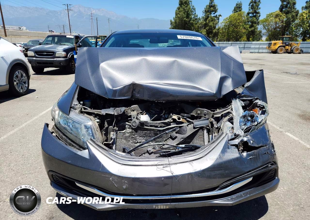 2013 Honda Civic Lx VIN:2HGFB2F51DH501694 - 5