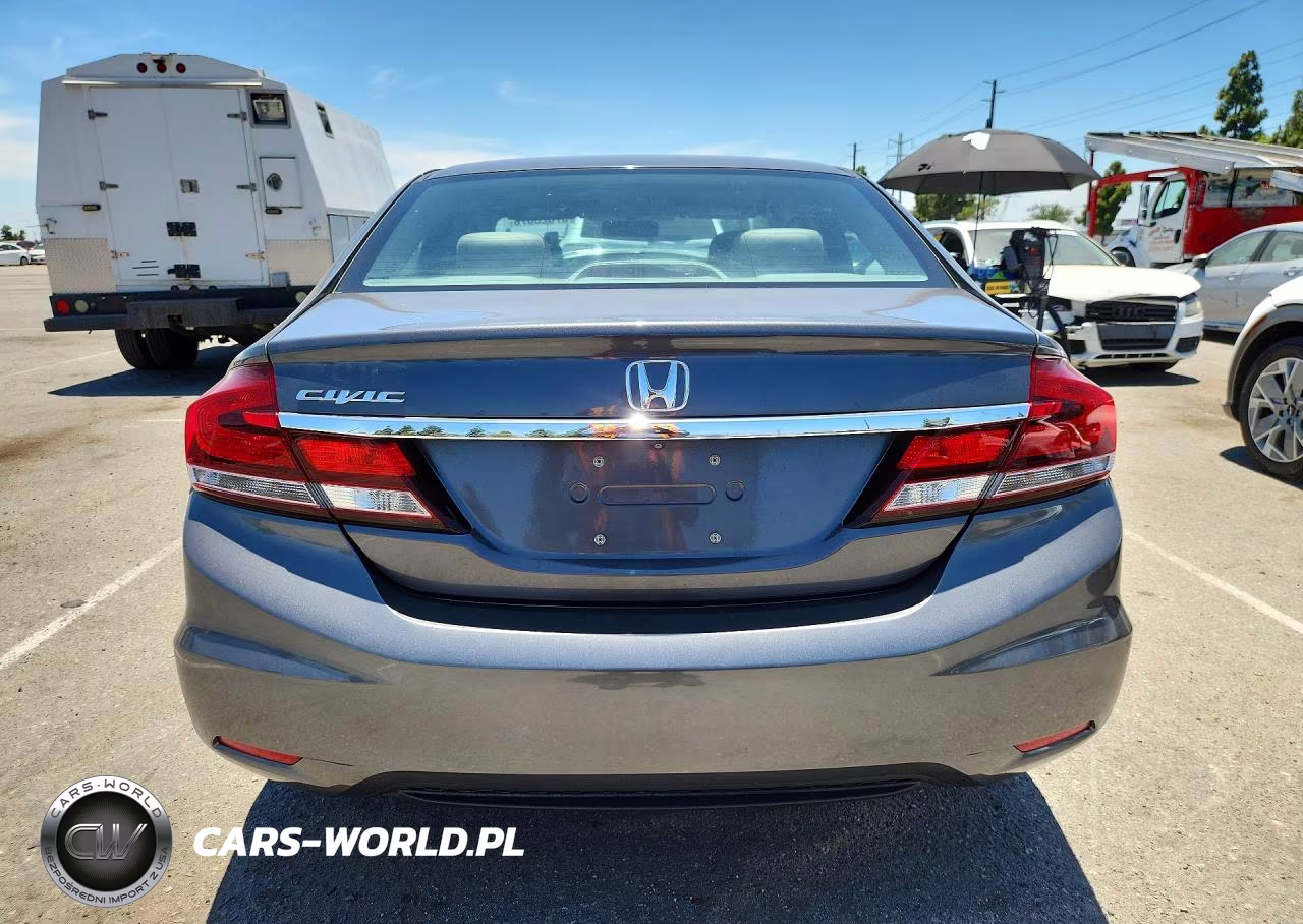2013 Honda Civic Lx VIN:2HGFB2F51DH501694 - 6