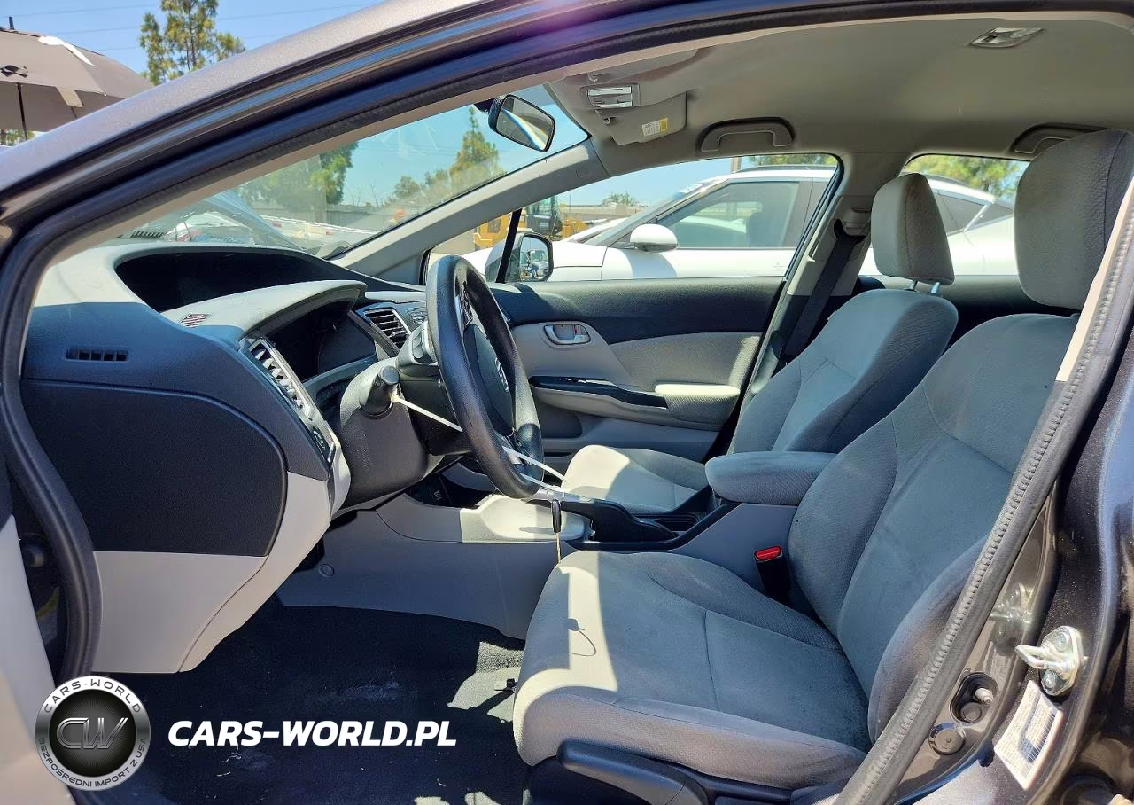 2013 Honda Civic Lx VIN:2HGFB2F51DH501694 - 7