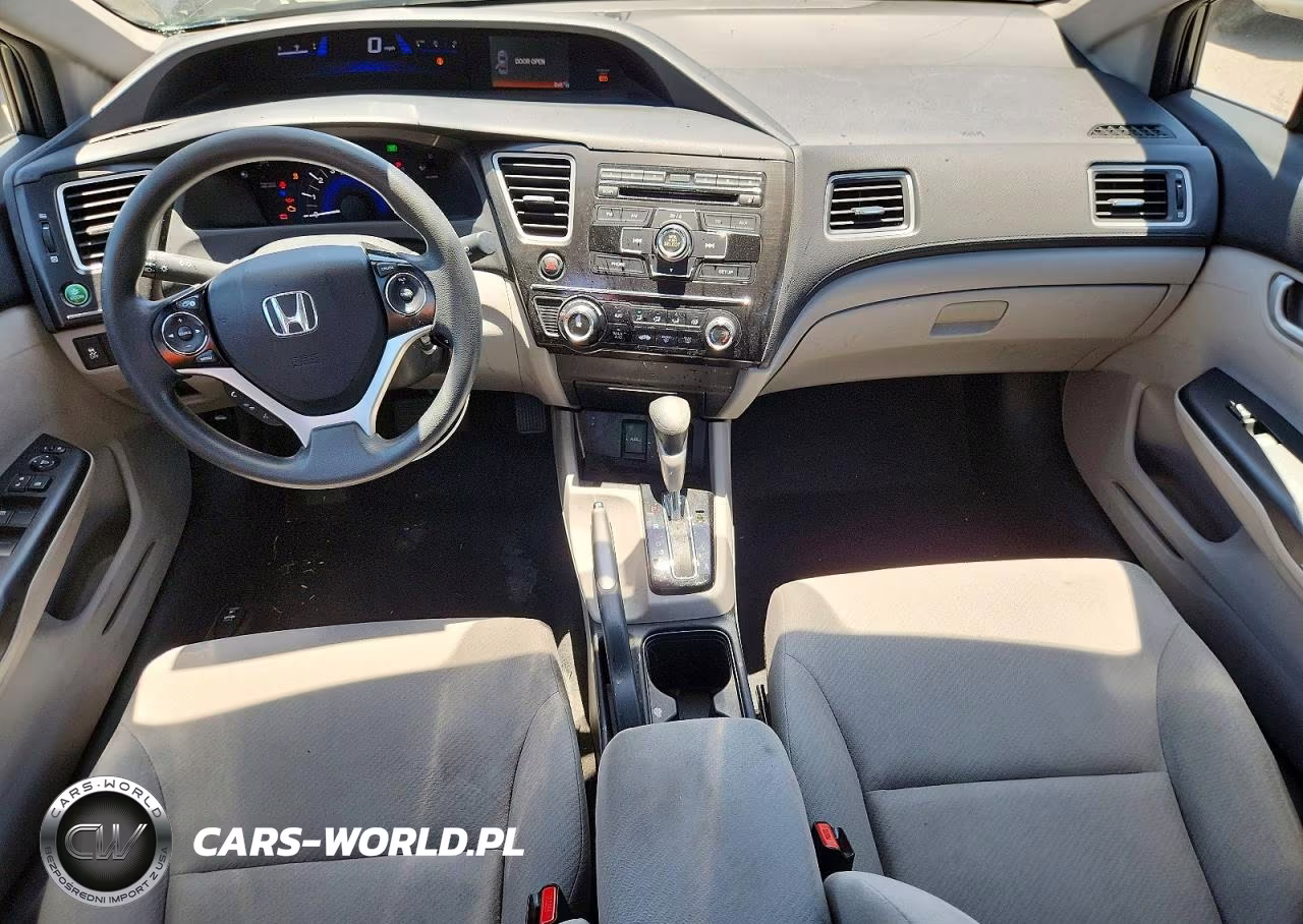 2013 Honda Civic Lx VIN:2HGFB2F51DH501694 - 8