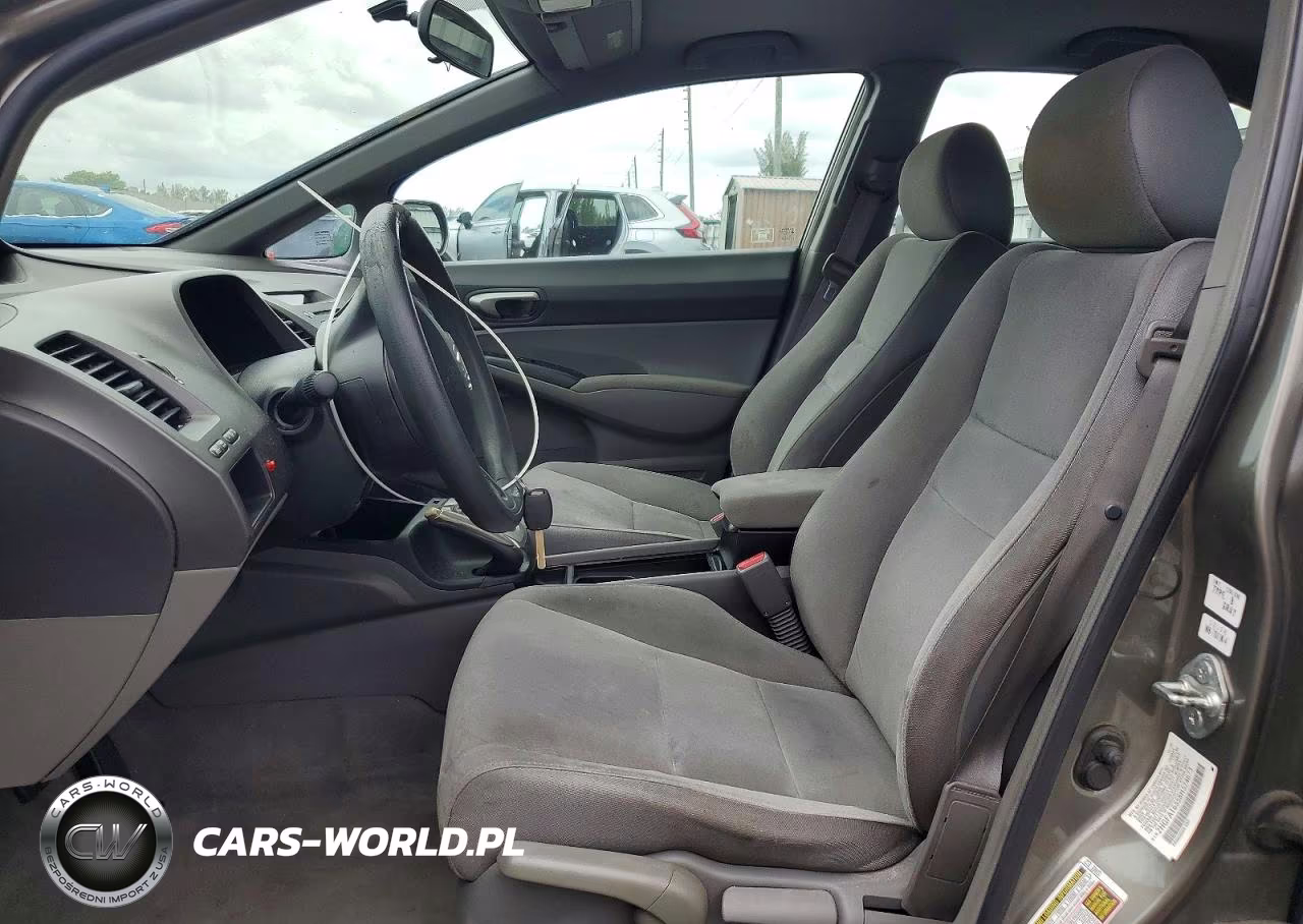 2008 Honda Civic Lx VIN:2HGFA16558H524673 - 7
