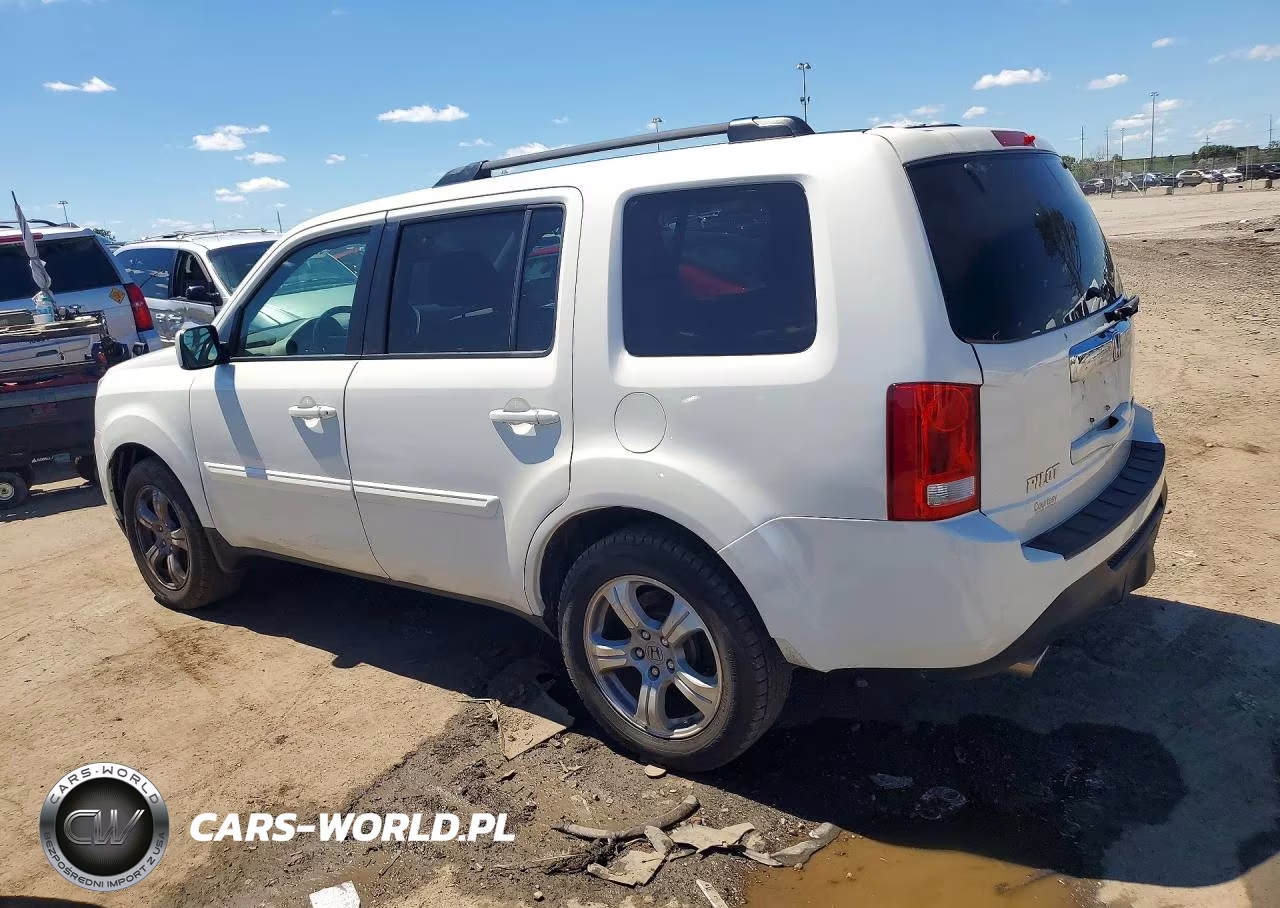 2013 Honda Pilot Ex-L VIN:5FNYF4H50DB504810 - 2