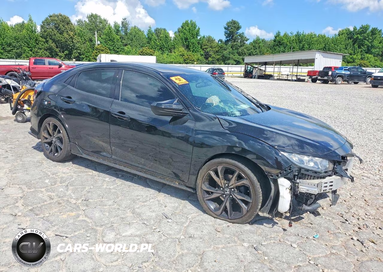 2018 Honda Civic Sport VIN:SHHFK7H45JU432069 - 4