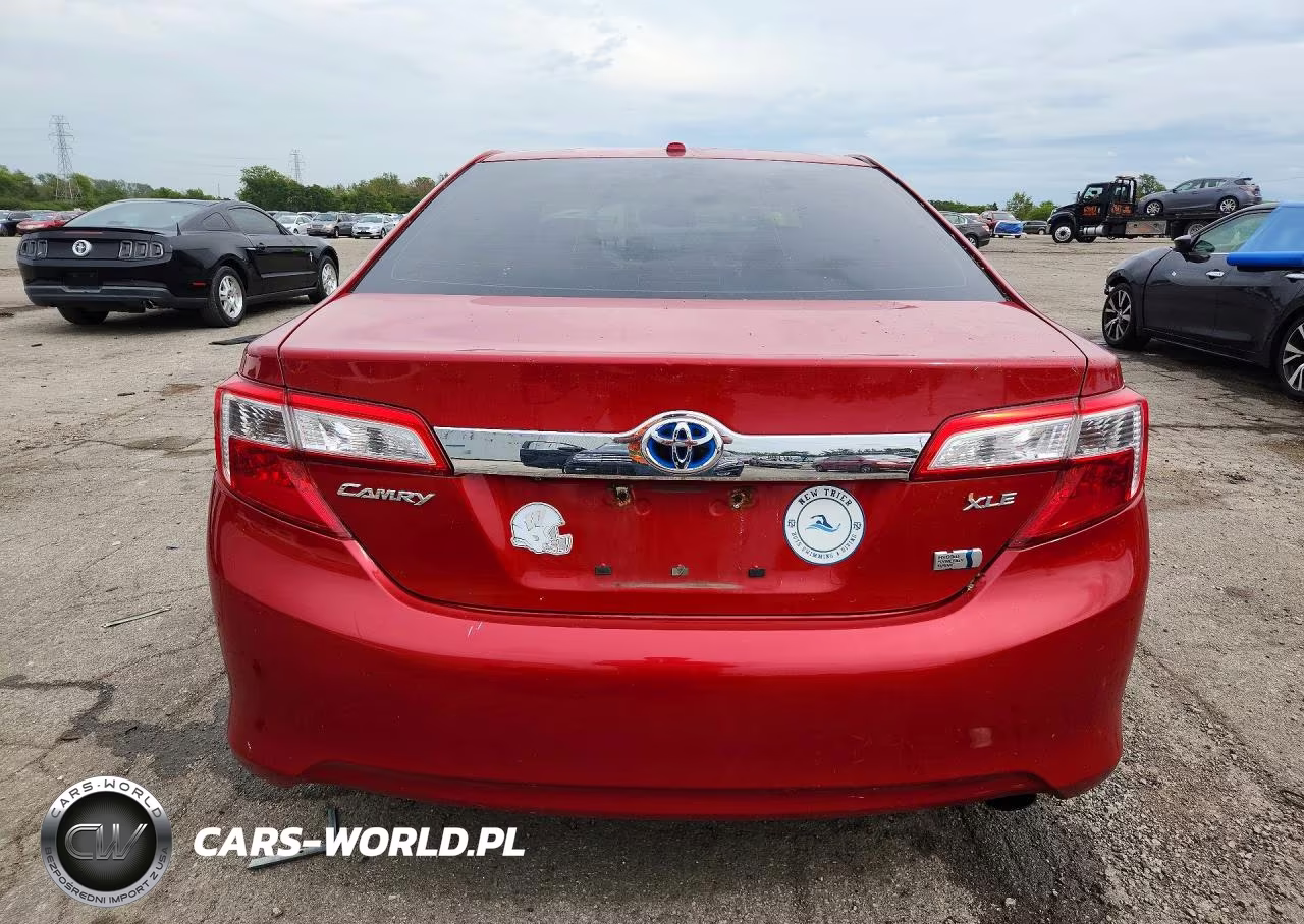 2012 Toyota Camry Hybrid Xle VIN:4T1BD1FK4CU023253 - 6