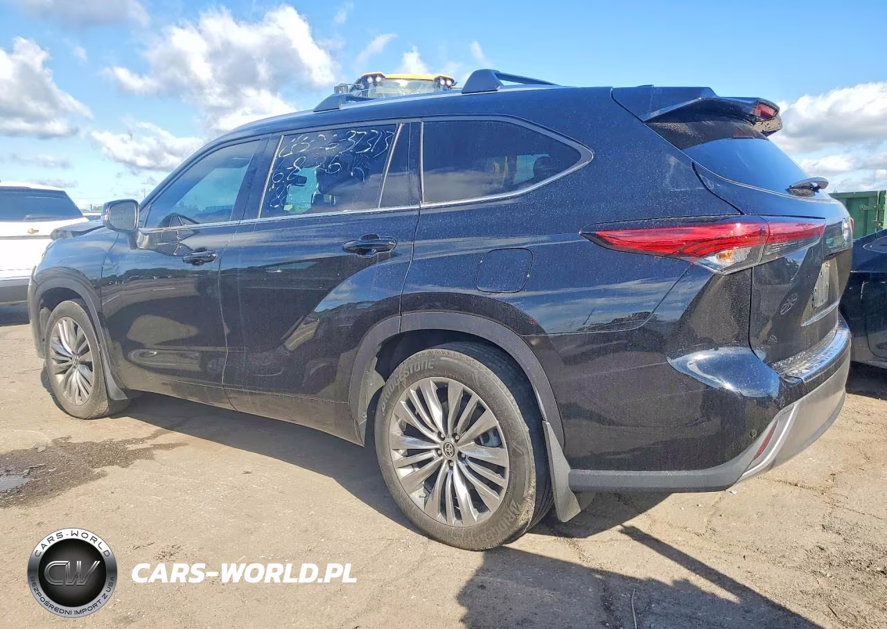 2022 Toyota Highlander Platinum VIN:5TDFZRBH5NS168874 - 2