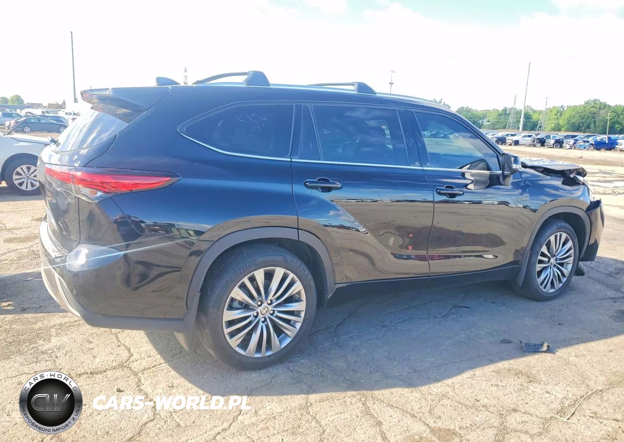 2022 Toyota Highlander Platinum VIN:5TDFZRBH5NS168874 - 3