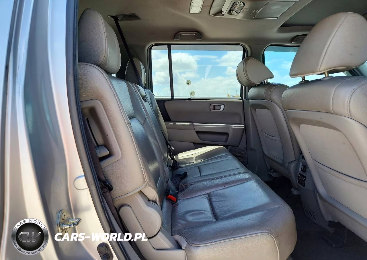 2012 Honda Pilot Exl VIN:5FNYF3H61CB010182 - 11