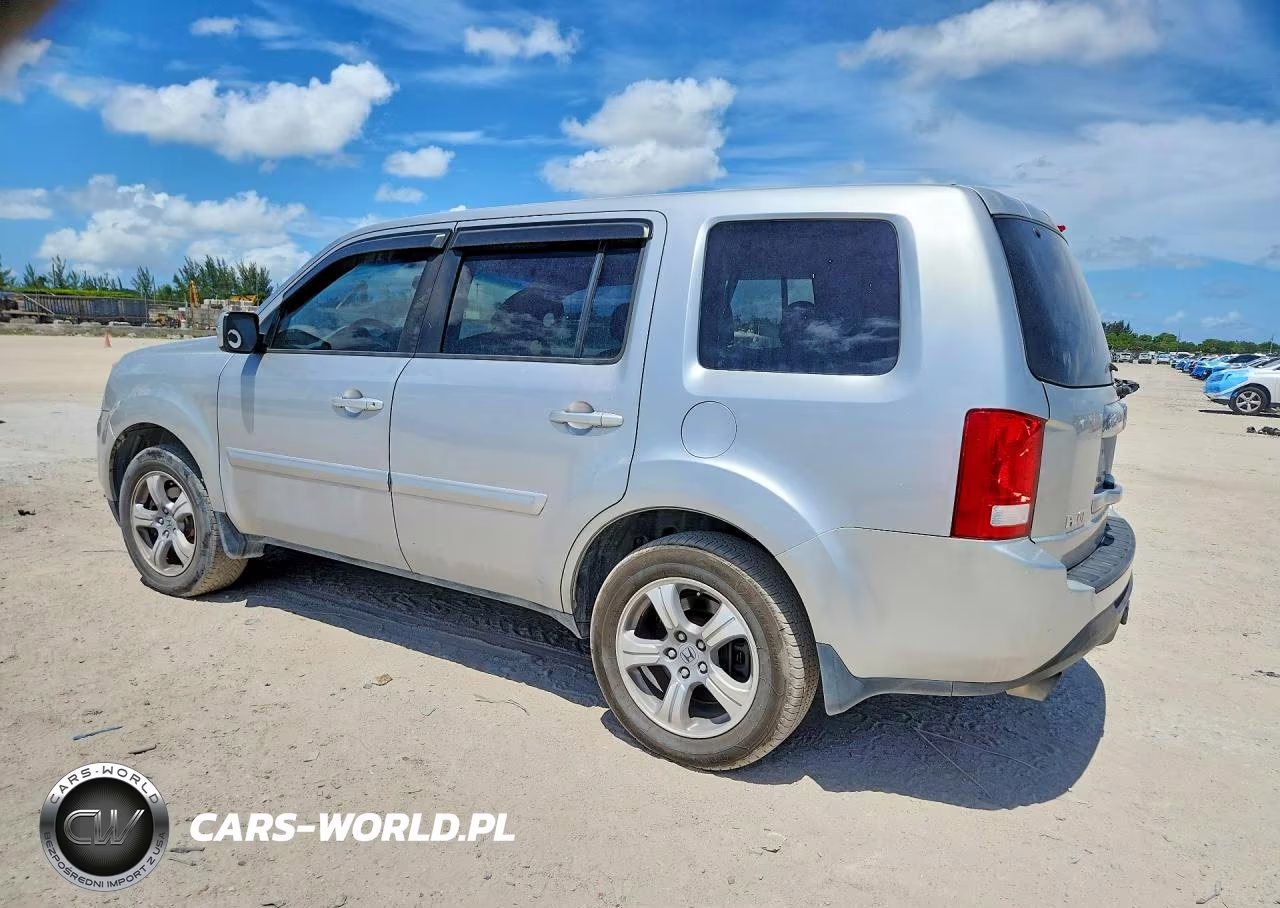 2012 Honda Pilot Exl VIN:5FNYF3H61CB010182 - 2