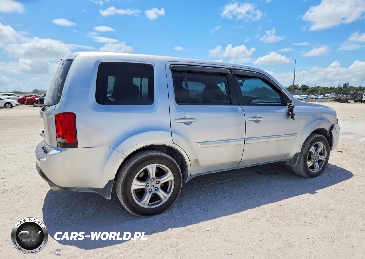 2012 Honda Pilot Exl VIN:5FNYF3H61CB010182 - 3