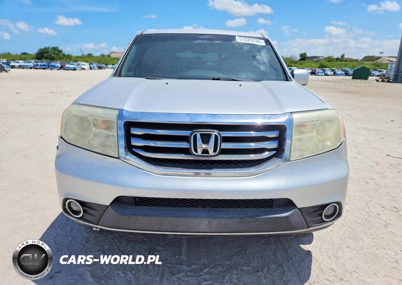 2012 Honda Pilot Exl VIN:5FNYF3H61CB010182 - 5