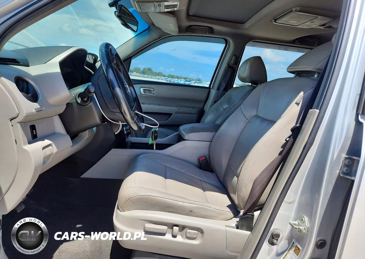 2012 Honda Pilot Exl VIN:5FNYF3H61CB010182 - 7
