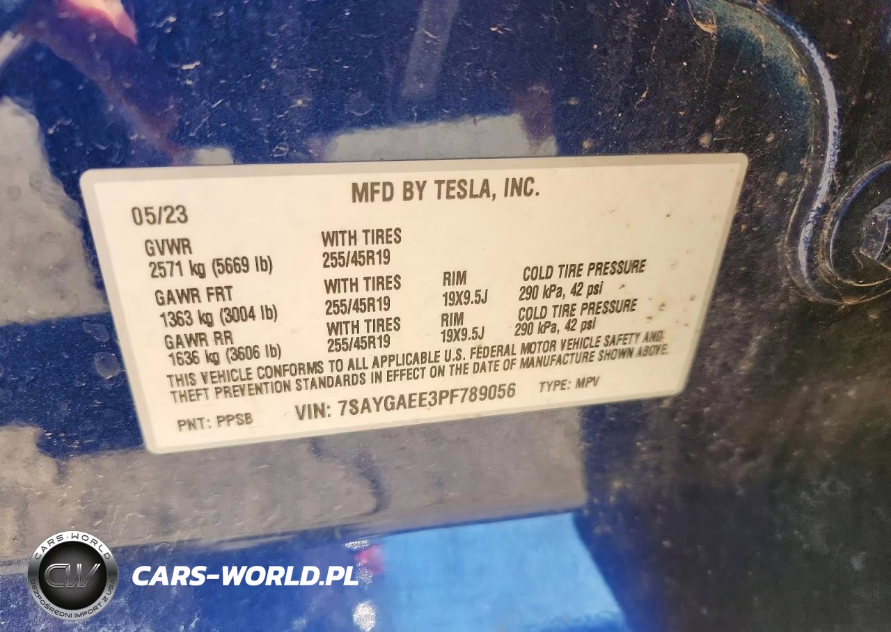 2023 Tesla Model Y VIN:7SAYGAEE3PF789056 - 12