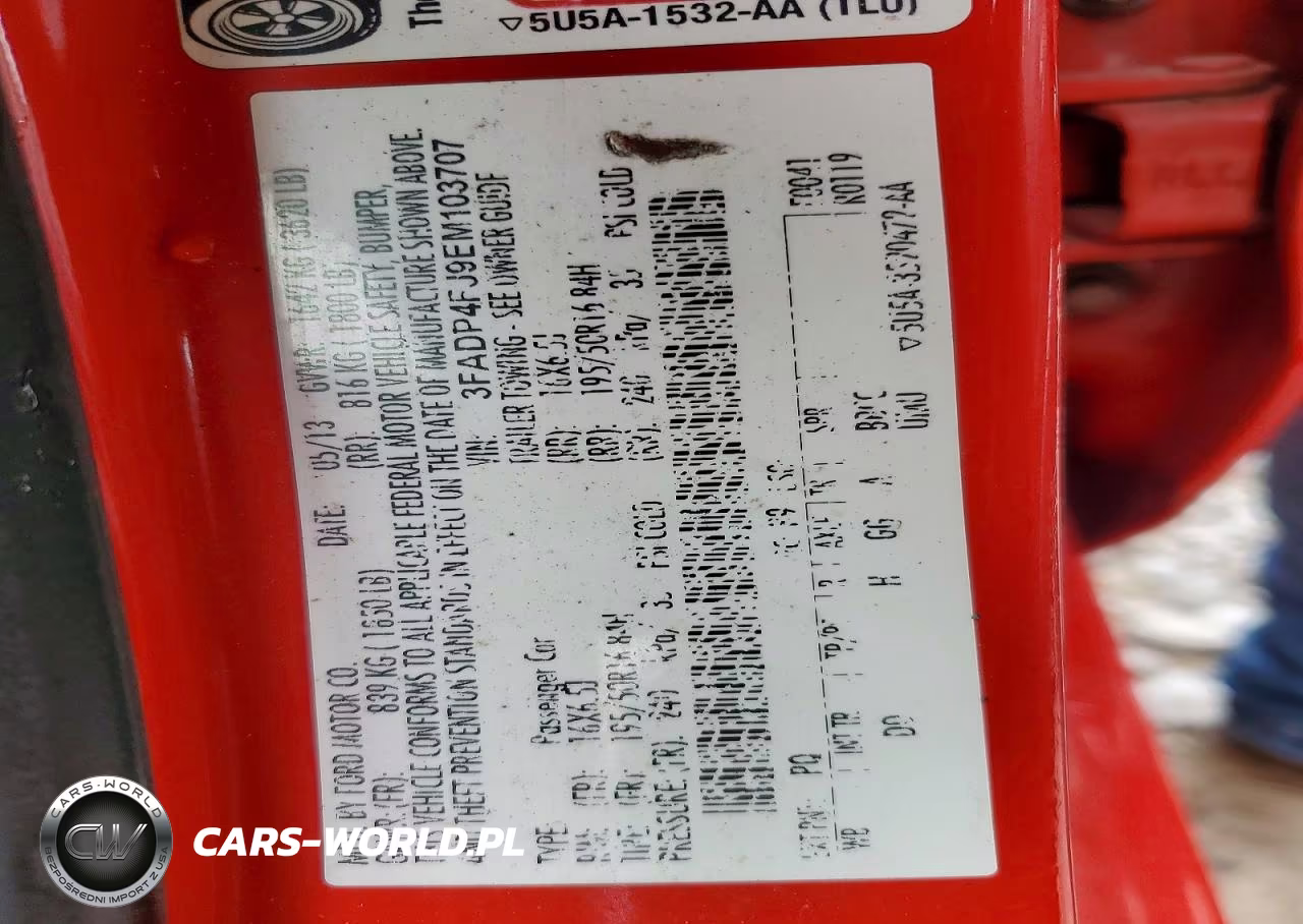 2014 Ford Fiesta Titanium VIN:3FADP4FJ9EM103707 - 12