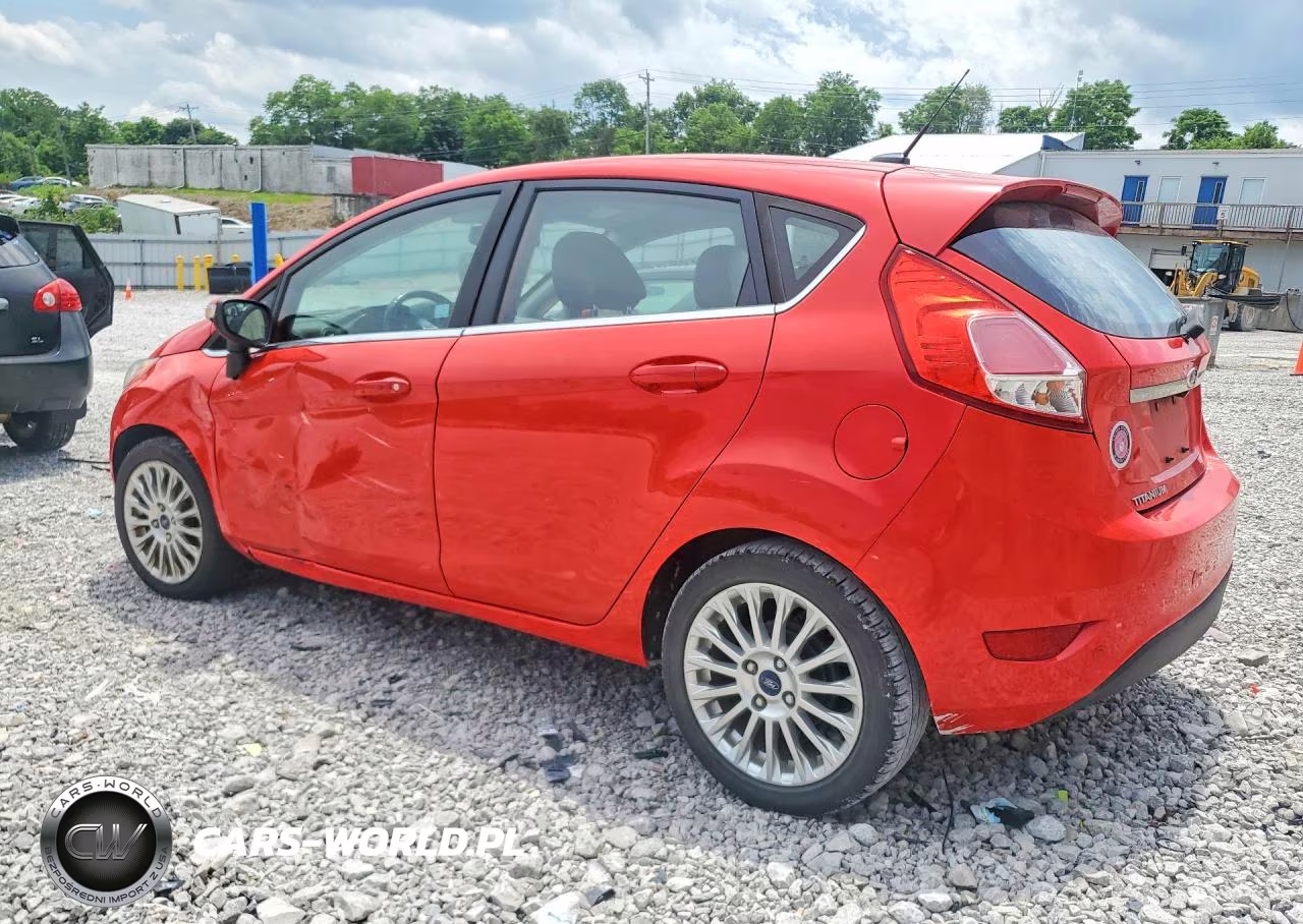 2014 Ford Fiesta Titanium VIN:3FADP4FJ9EM103707 - 2