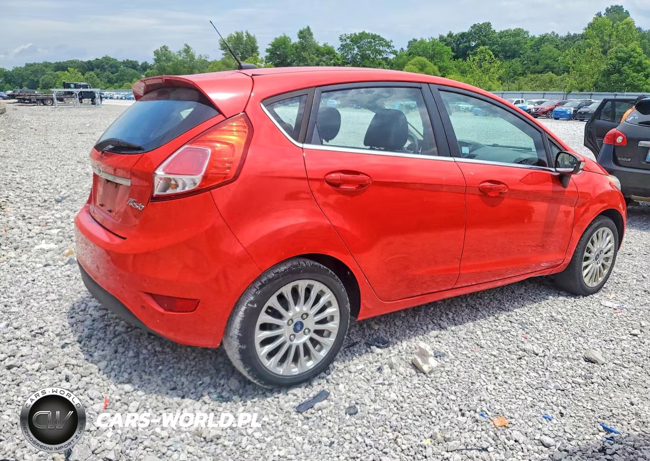 2014 Ford Fiesta Titanium VIN:3FADP4FJ9EM103707 - 3
