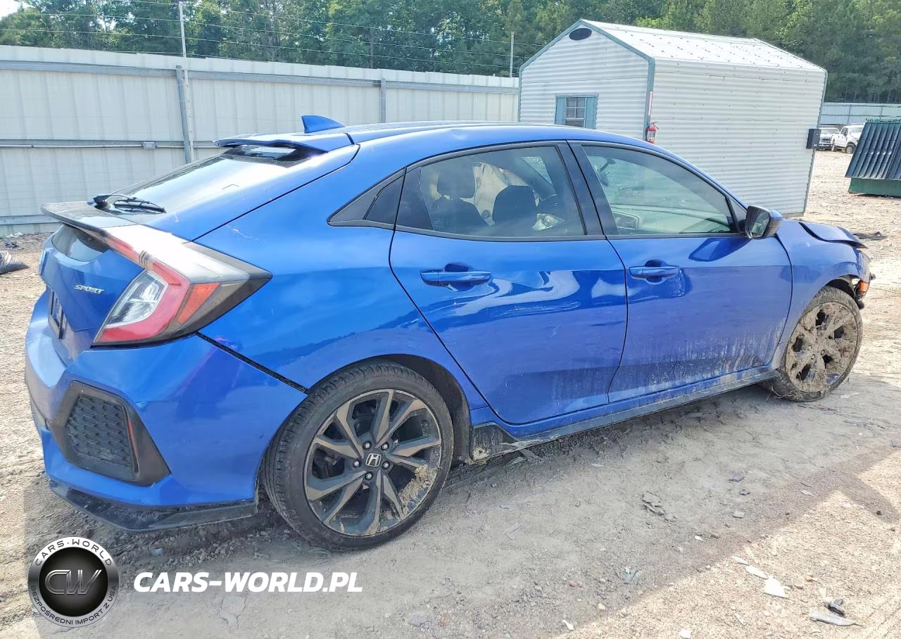 2018 Honda Civic Sport VIN:SHHFK7G47JU205130 - 3