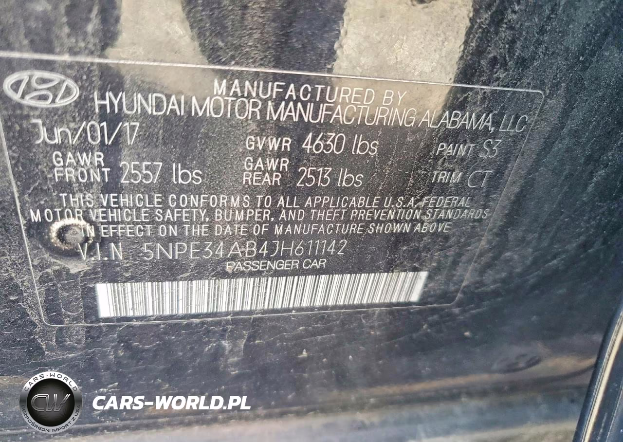 2018 Hyundai Sonata Limited 2.0T VIN:5NPE34AB4JH611142 - 12