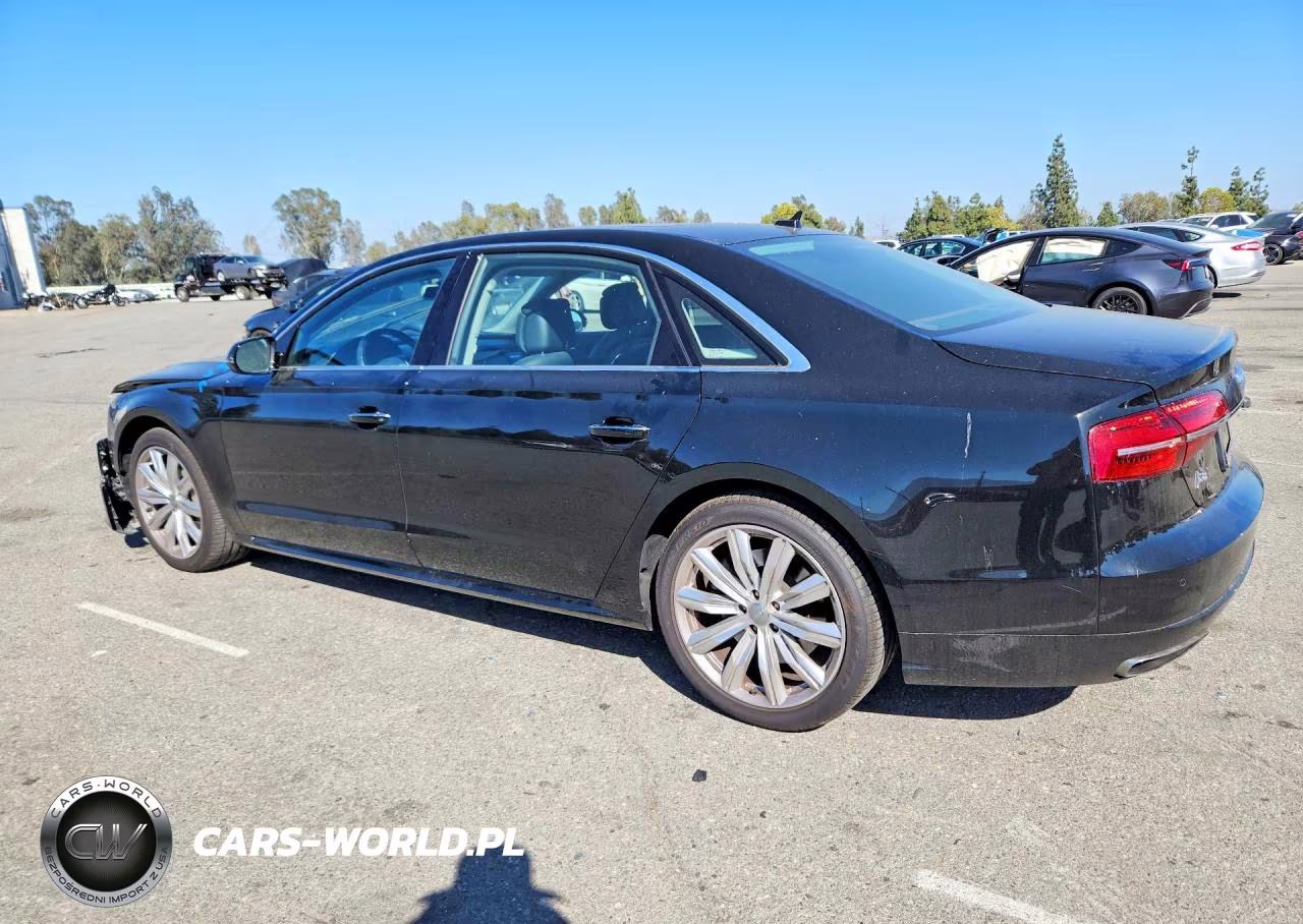2017 Audi A8 L Quattro VIN:WAU44AFD9HN011466 - 2