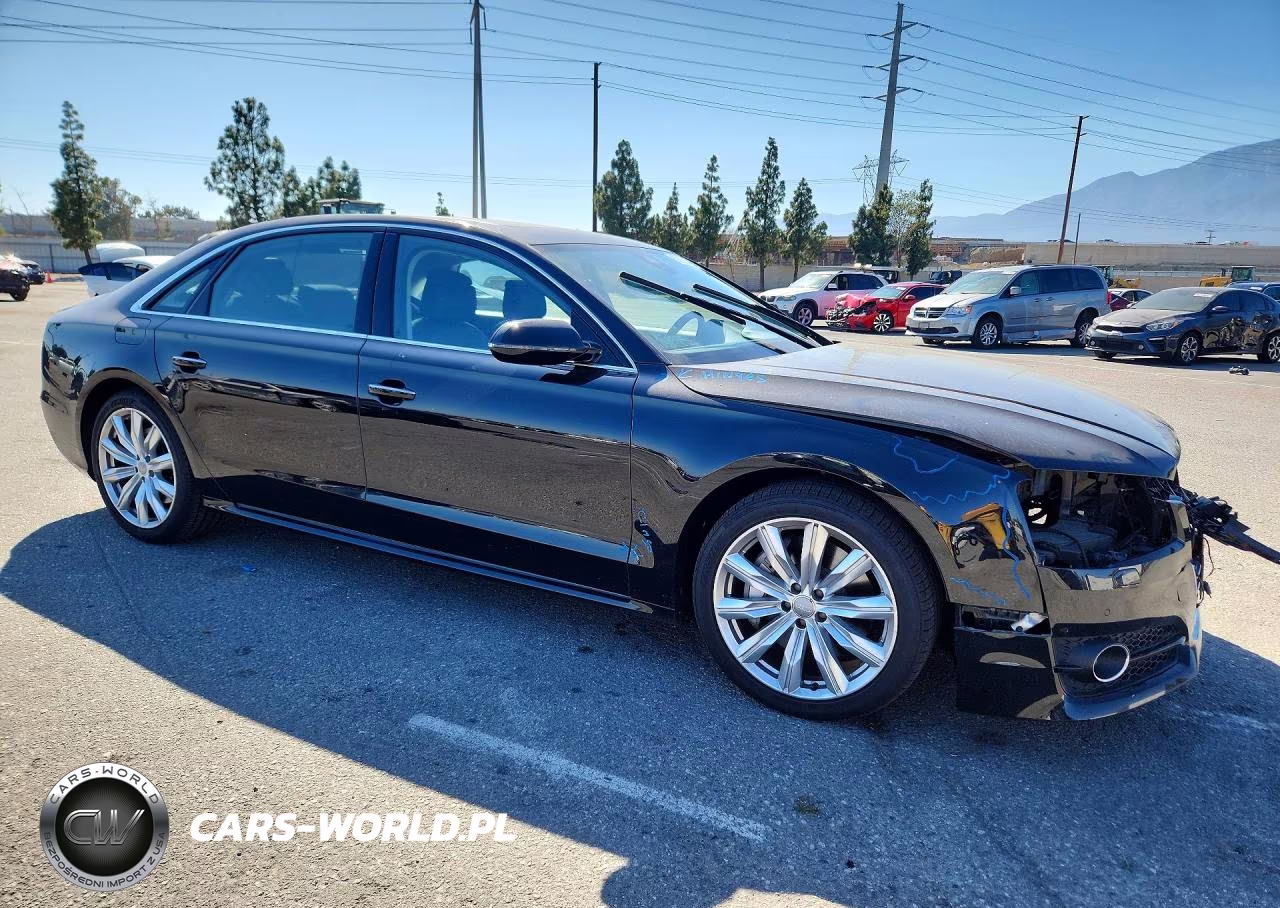2017 Audi A8 L Quattro VIN:WAU44AFD9HN011466 - 4