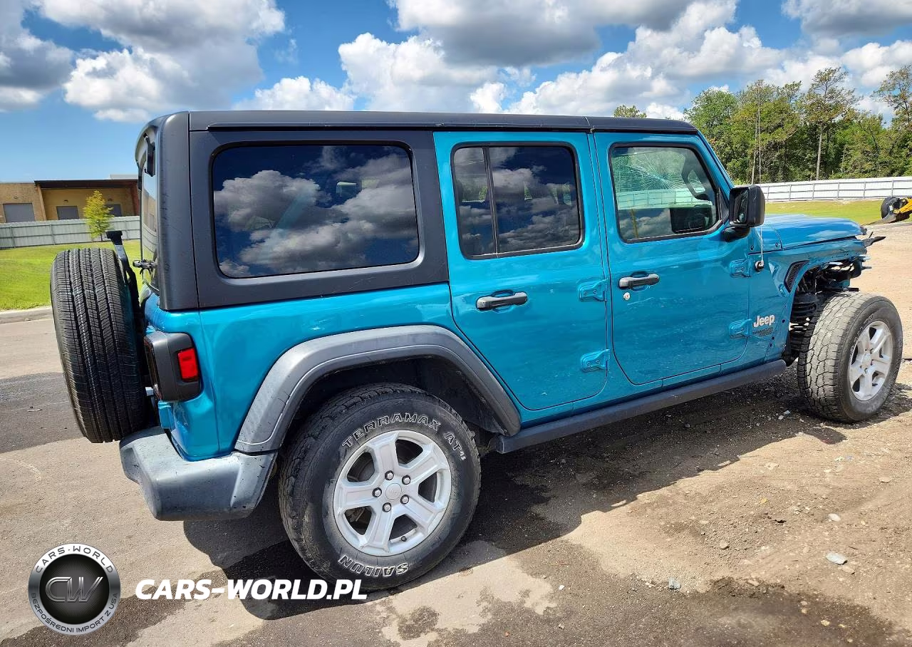 2019 Jeep Wrangler Unlimited Sport VIN:1C4HJXDN4KW682637 - 3