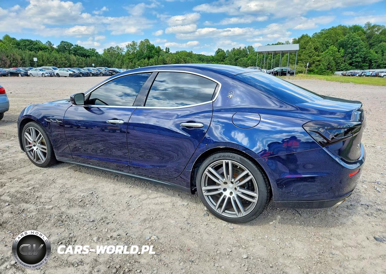 2017 Maserati Ghibli S VIN:ZAM57RSLXH1205243 - 2