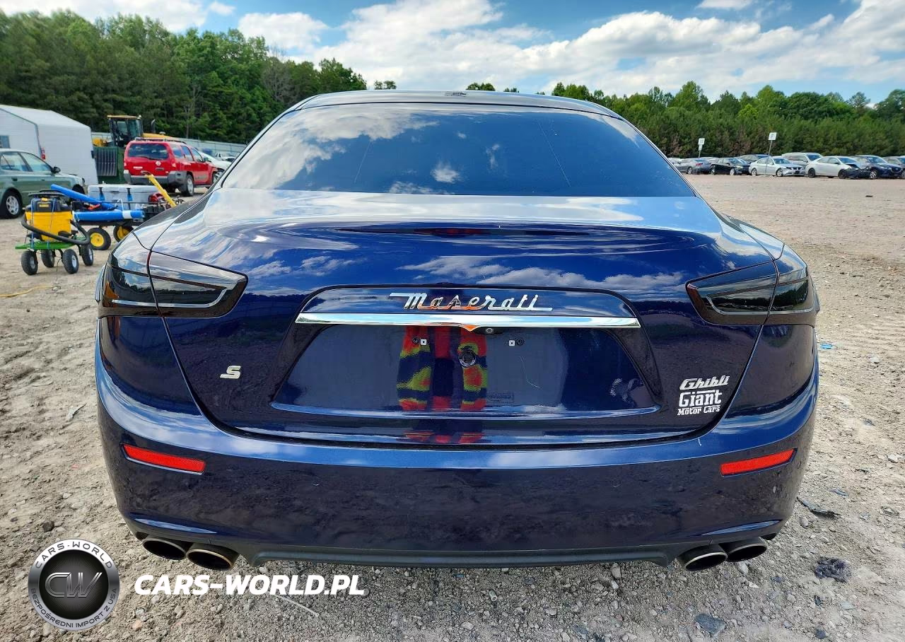 2017 Maserati Ghibli S VIN:ZAM57RSLXH1205243 - 6