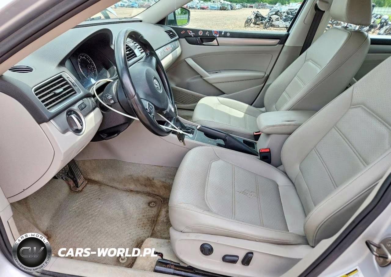 2015 Volkswagen Passat S VIN:1VWAS7A34FC011832 - 7