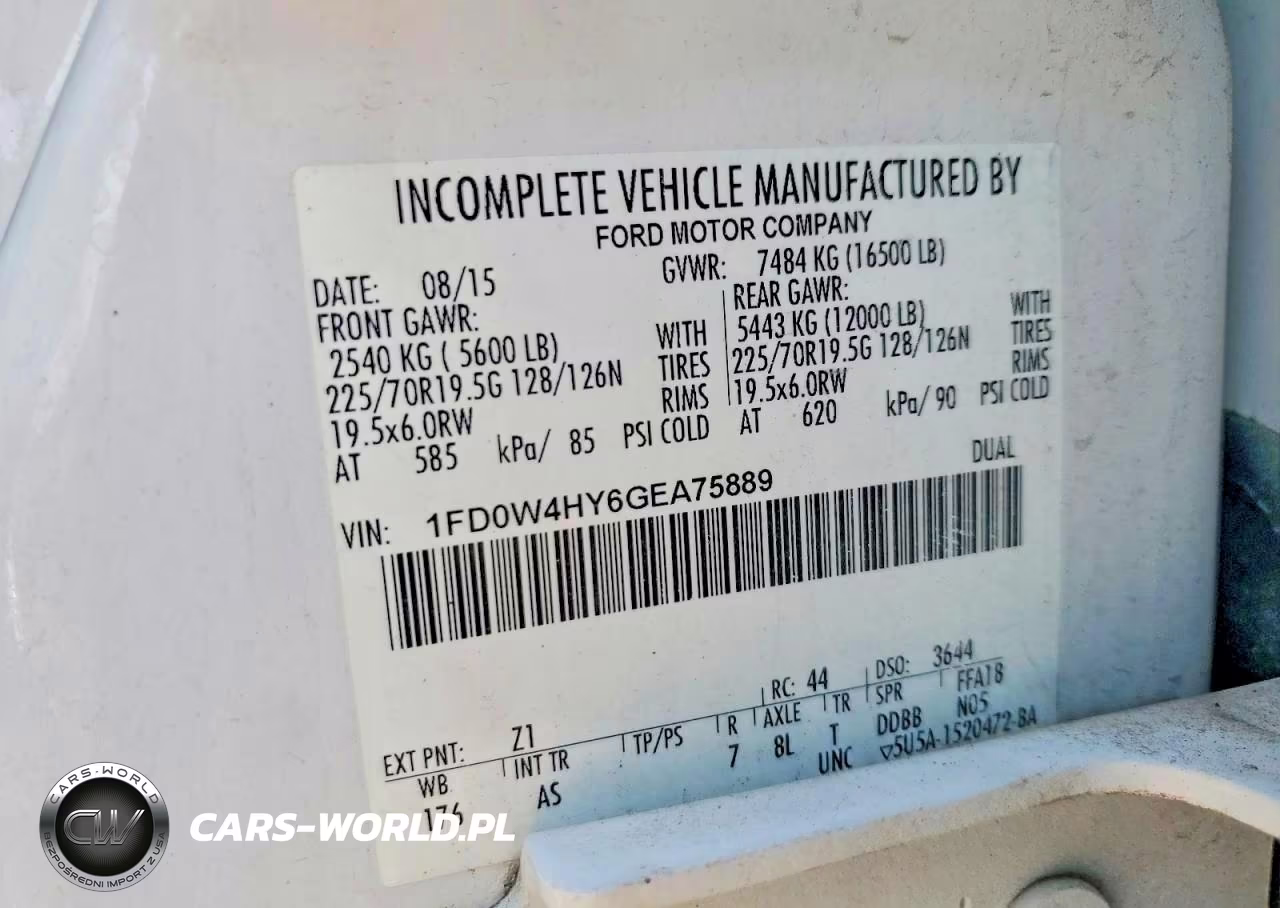 2016 Ford F450 Utility - Service Truck VIN:1FD0W4HY6GEA75889 - 13