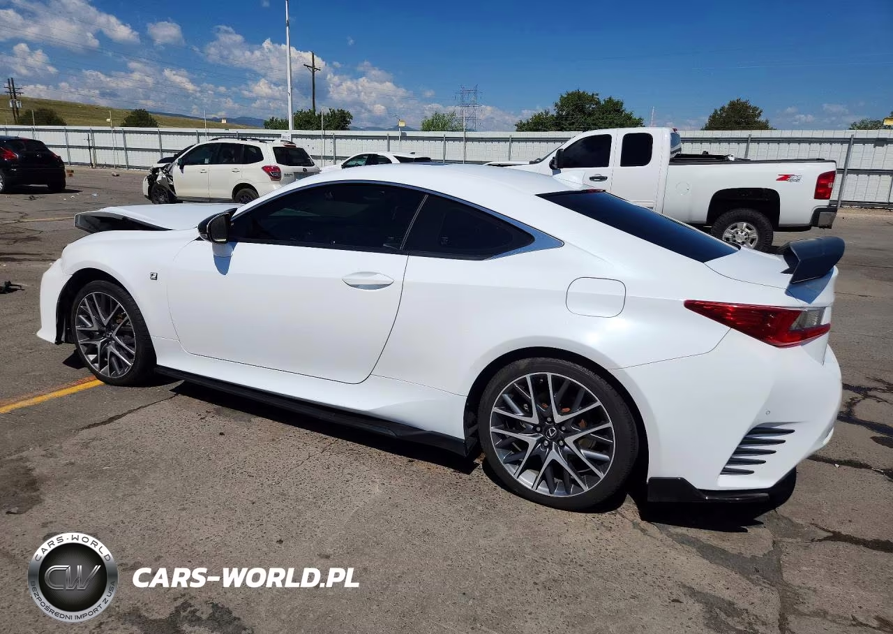 2015 Lexus Rc 350 VIN:JTHSE5BC9F5003973 - 2
