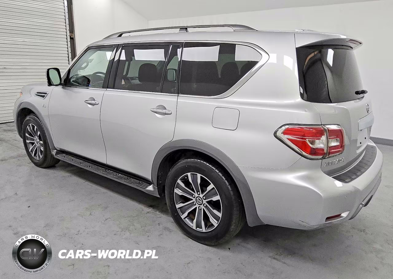 2019 Nissan Armada Sl VIN:JN8AY2ND6K9087927 - 2